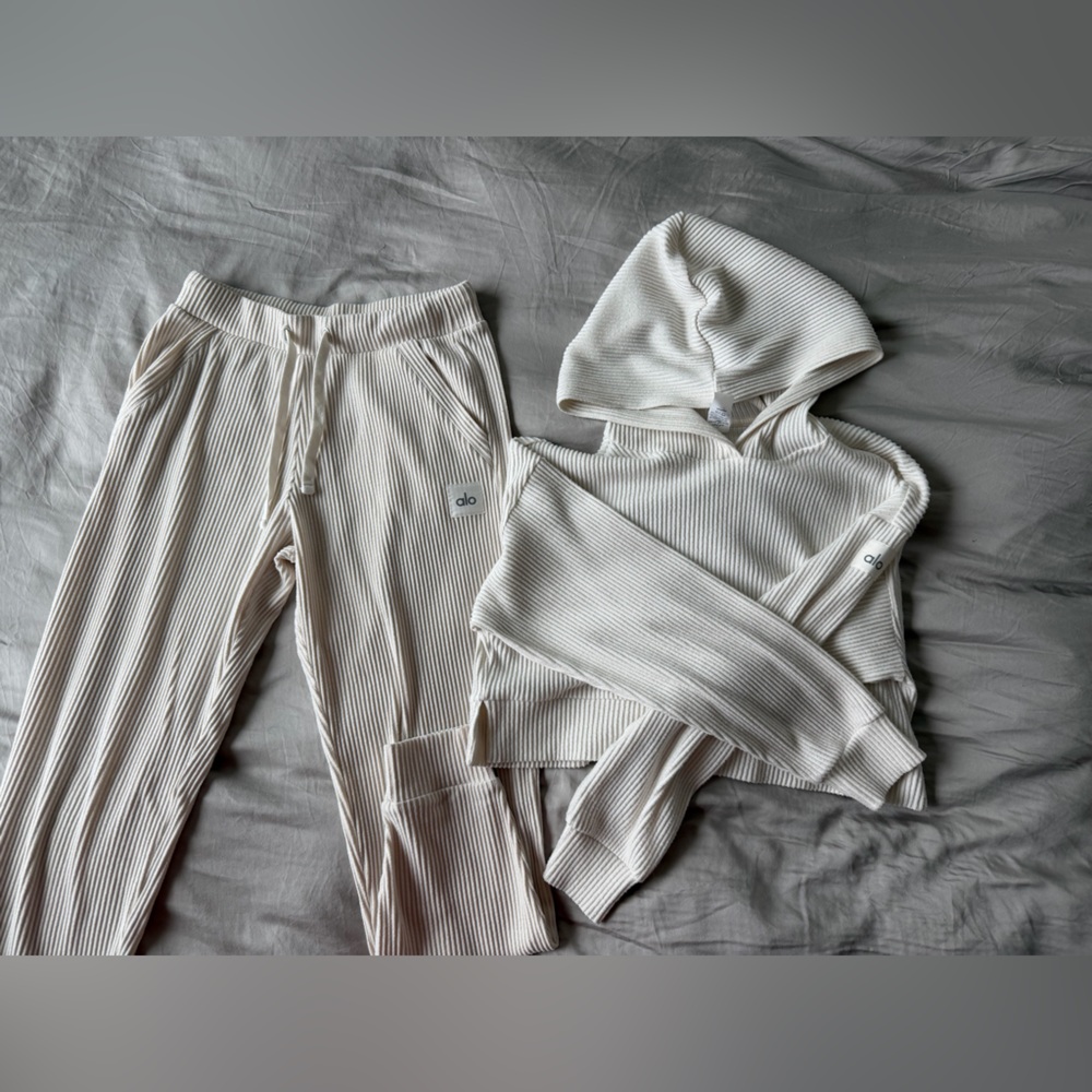 ALO Muse Hoodie & Jogger Set